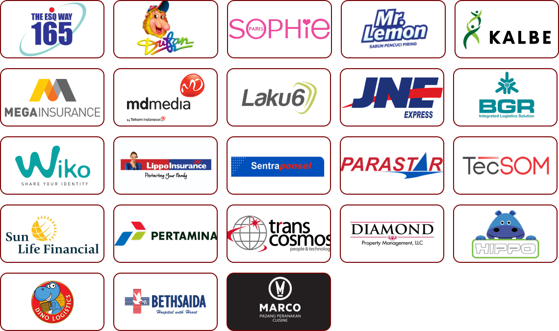 Klien dan Mitra Kami